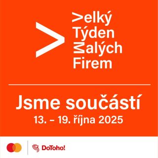 S radostí oznamujeme, že se zapojujeme do @velkytydenmalychfirem, který probíhá od 13. do 19. října. Jedná se o...